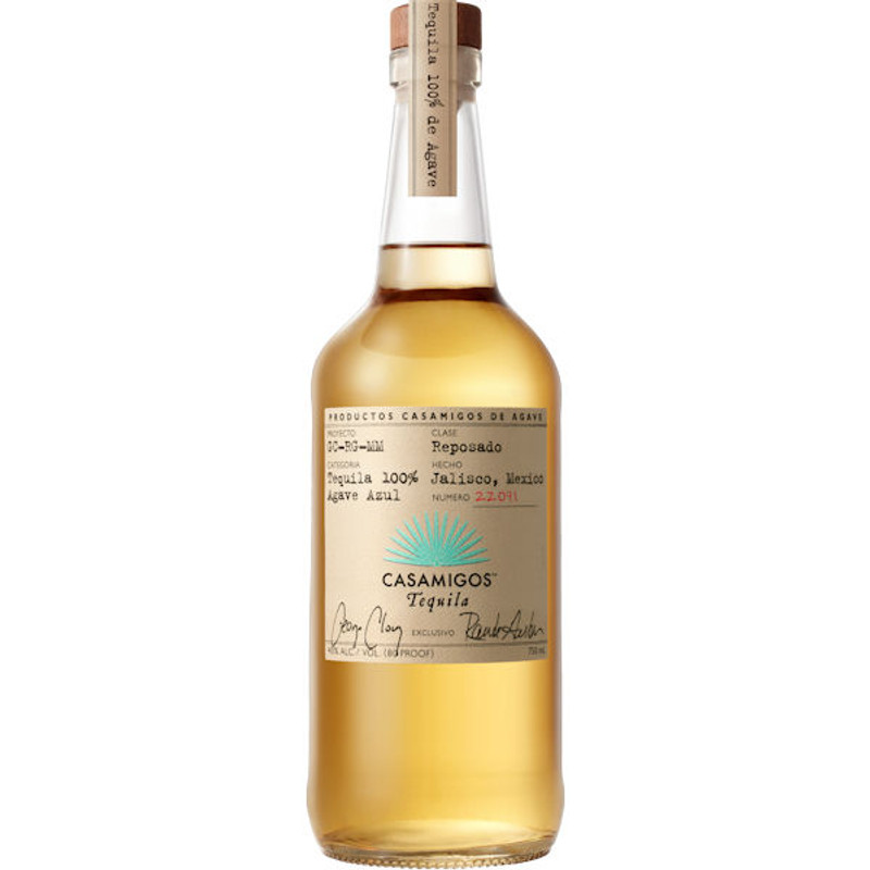 Casamigos Blanco Tequila Gift Set 750ml with 2 Rocks glasses