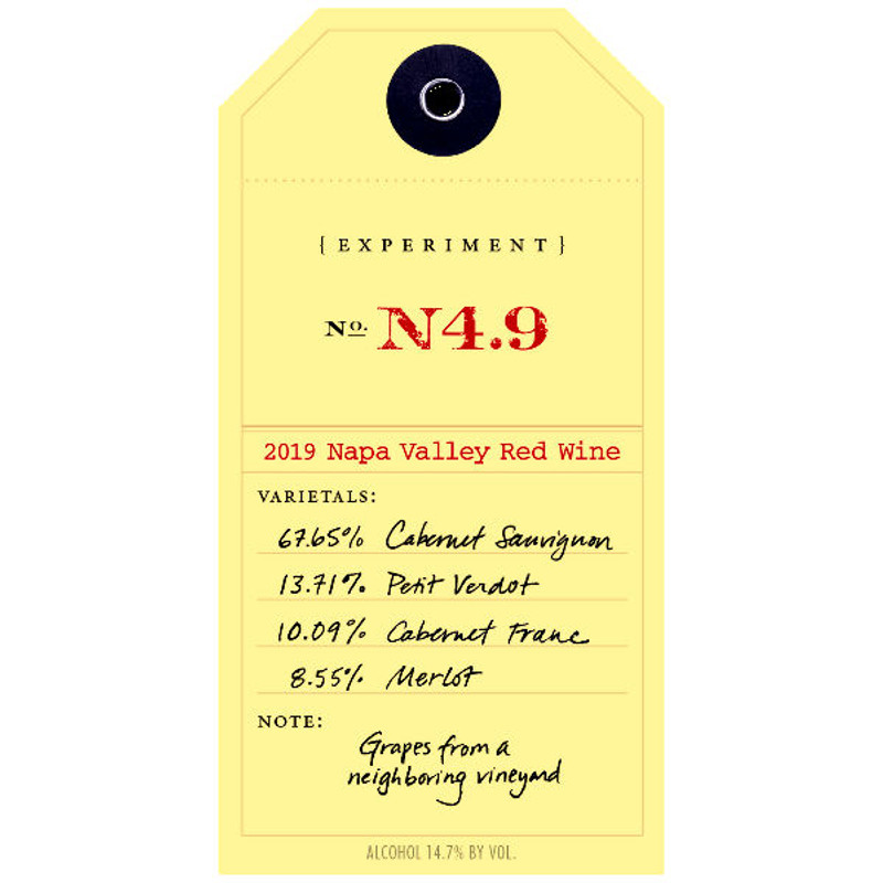 Ovid Experiment N4.9 Napa Red Blend