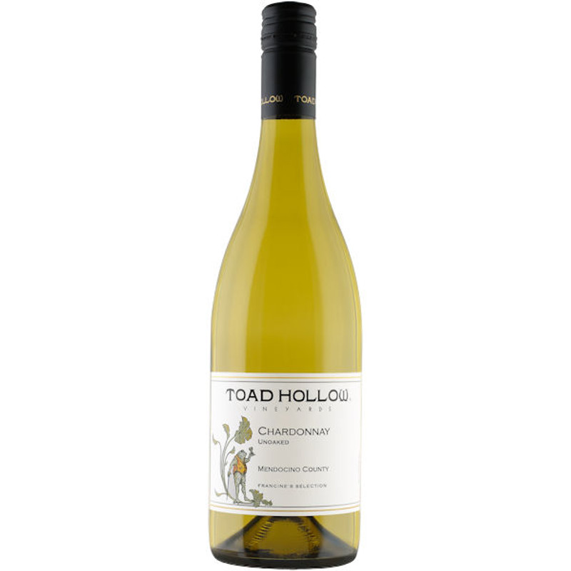 Toad Hollow Francine's Selection Mendocino Unoaked Chardonnay