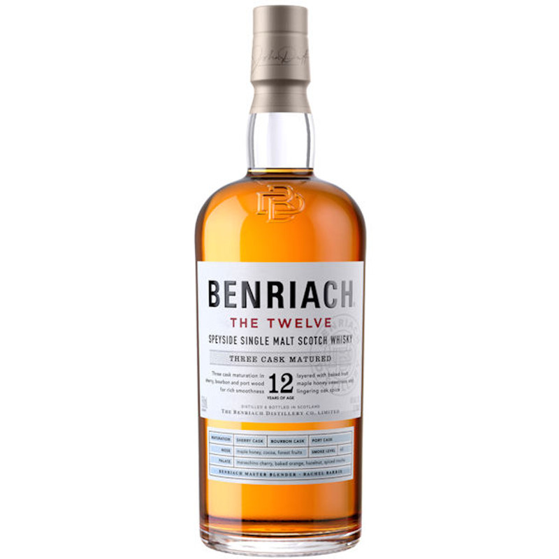 Benriach The Twelve 12 Year Old Speyside Single Malt Scotch 750ml