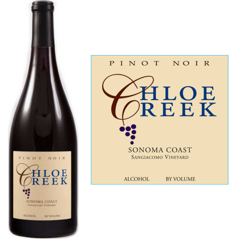 Chloe Creek Sangiacomo Vineyard Sonoma Coast Pinot Noir