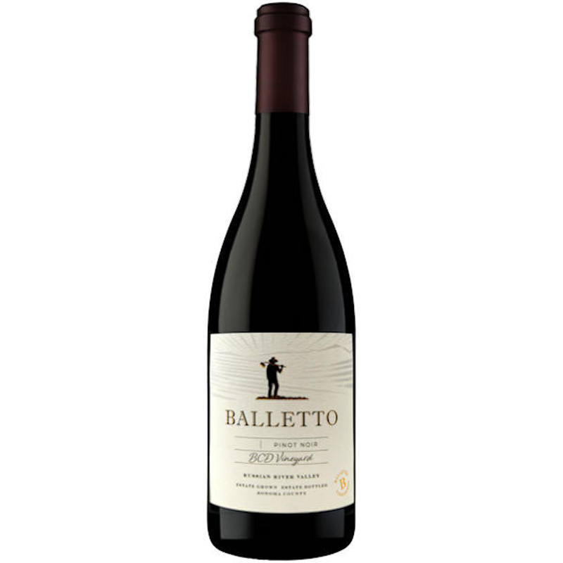 Balletto BCD Vineyard Russian River Pinot Noir