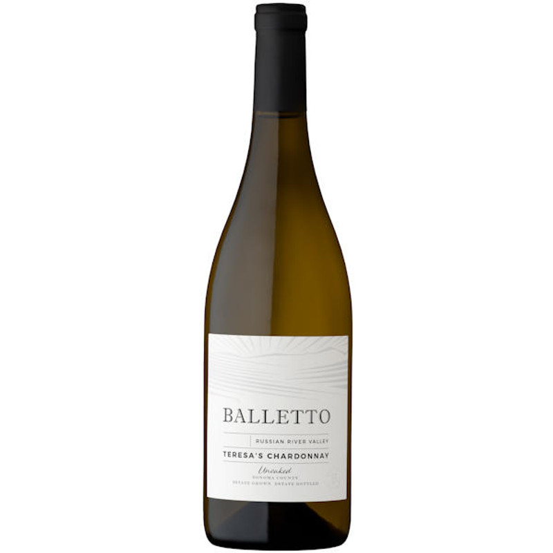 Balletto Teresa's Unoaked Russian River Chardonnay