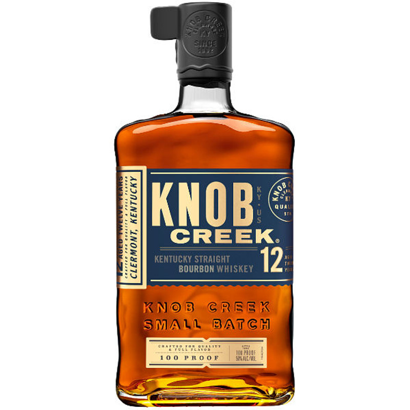 Knob Creek 12 Year Old Kentucky Straight Bourbon Whiskey 750ml