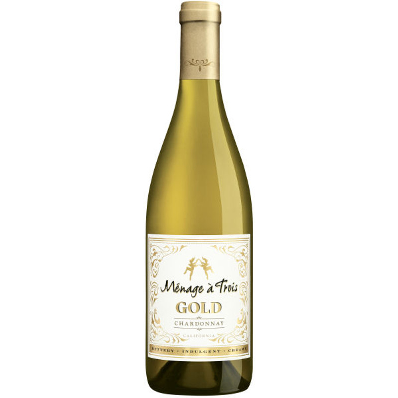 Menage a Trois California Gold Chardonnay