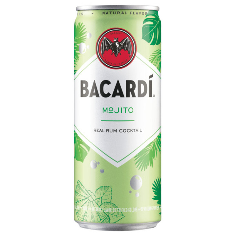 Bacardi Mojito Real Rum Ready To Drink Cocktail 355ml 4-Pack