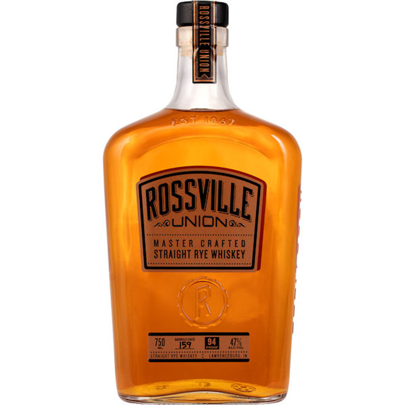Rossville Union Master Crafted Straight Rye Whiskey 750ml
