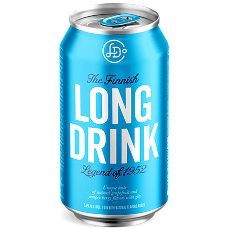 The Finnish Long Drink Traditional Cocktail 12oz 6 Pack Cans