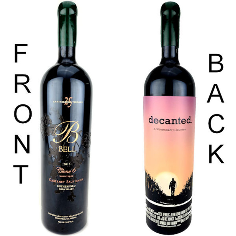Bell Cellars 'Decanted' Commemorative Clone 6 Rutherford Cabernet