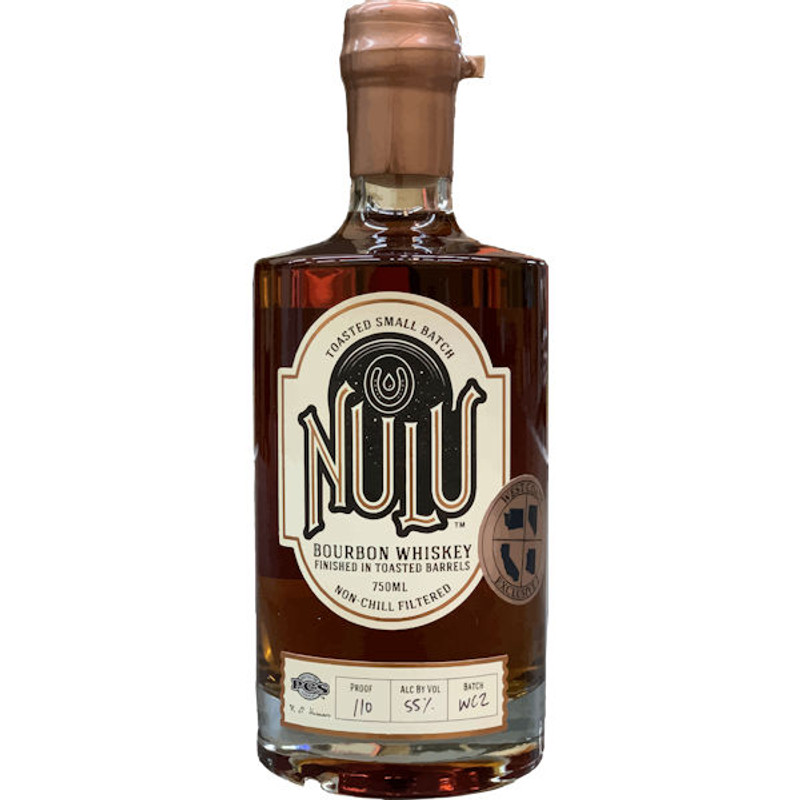 Nulu Toasted Barrel Small Batch Bourbon Whiskey 750ml