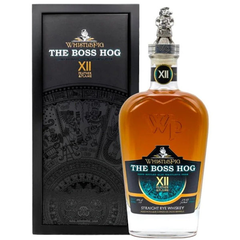 WhistlePig The Boss Hog XII Feather & Flame Straight Rye Whiskey 750ml WhistlePig The Boss Hog XII Feather & Flame Straight Rye Whiskey 750ml