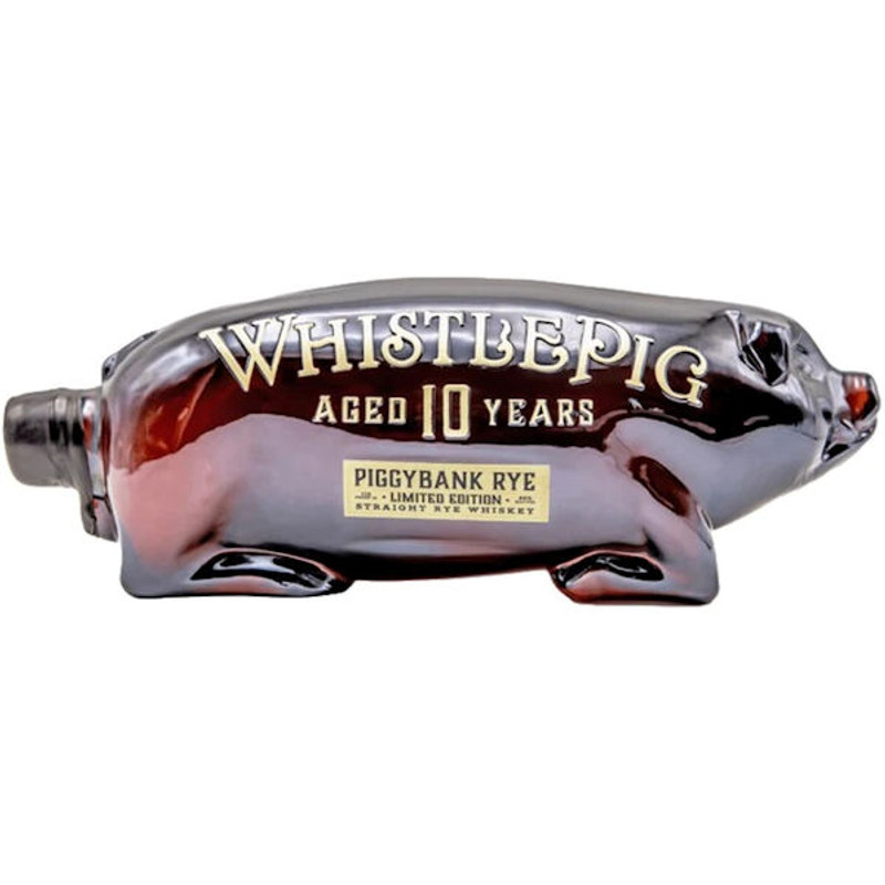 WhistlePig Piggybank 10 Year Old Straight Rye Whiskey 1L