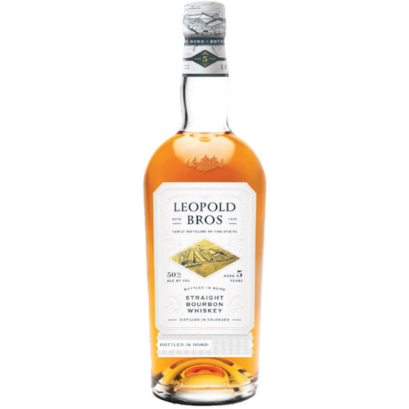 Leopold Bros. 5 Year Old Bottled In Bond Straight Bourbon Whiskey 750ml