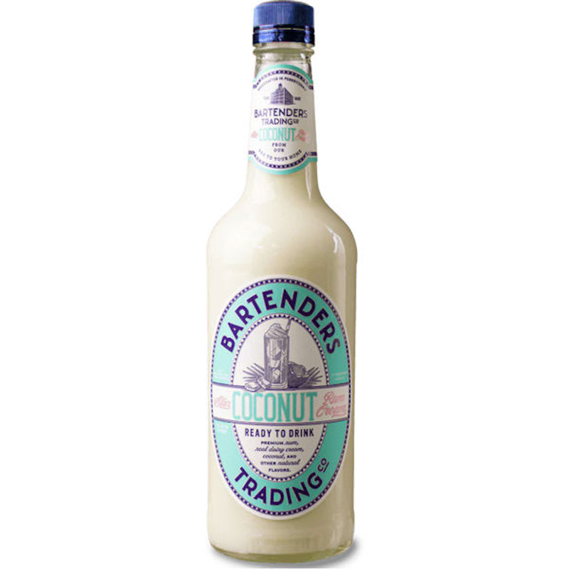 Bartenders Trading Co. Coconut Rum Cream Ready To Drink Cocktail 750ml