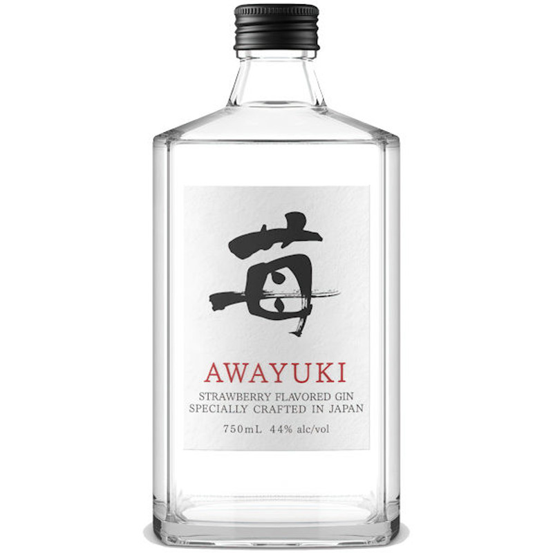邦楽 Silvernia famnily Ginryu Awayuki Japanese Strawberry Gin 750ml | FineWineHouse