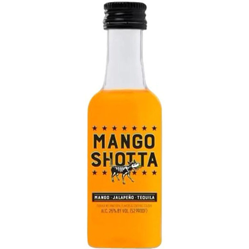 50ml Mini Mango Shotta Mango Jalapeno Tequila