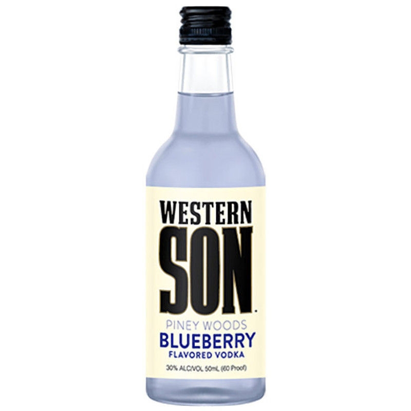 50ml Mini Western Son Blueberry Vodka