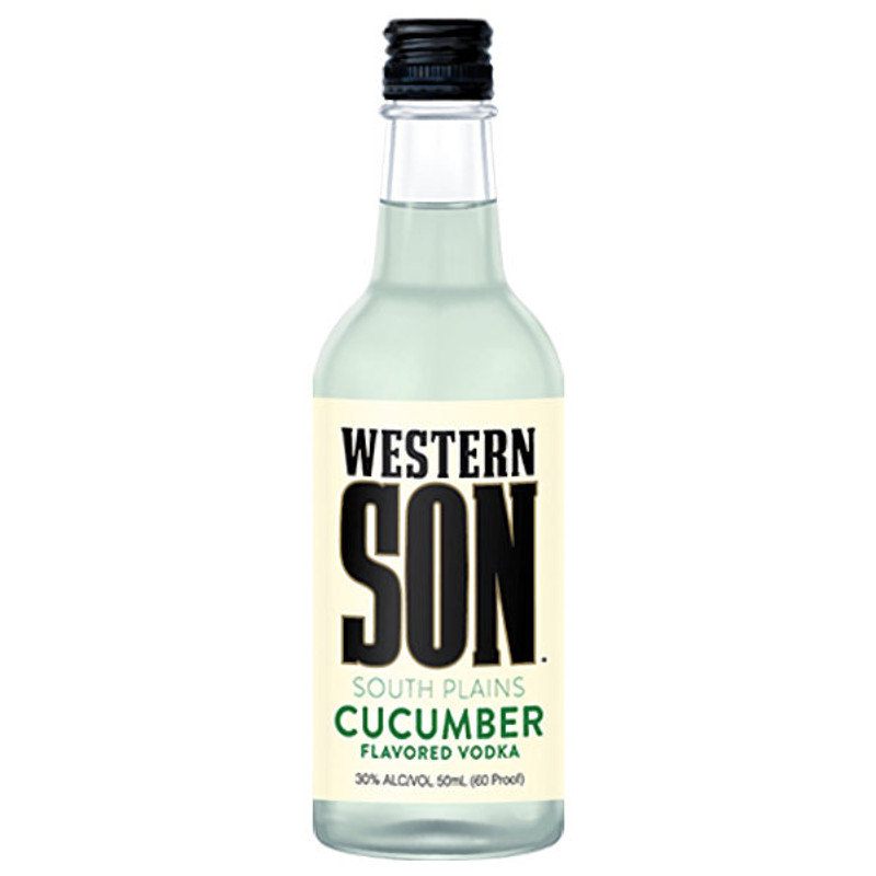 50ml Mini Western Son Cucumber Vodka
