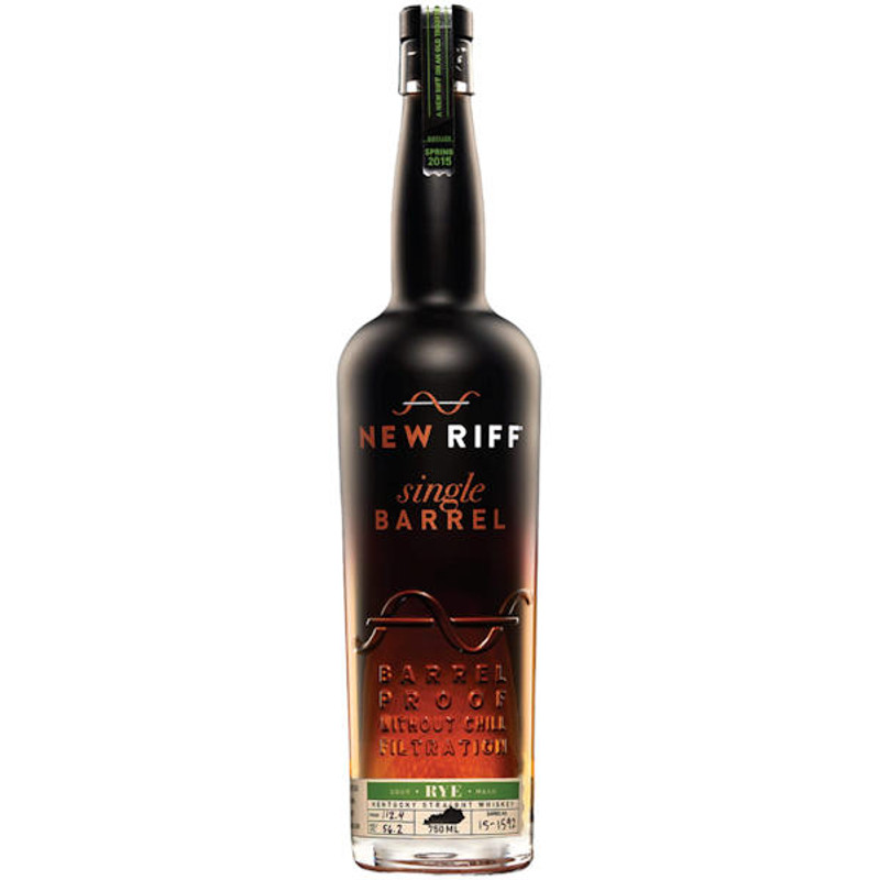 New Riff Single Barrel Kentucky Straight Rye Whiskey 750ml