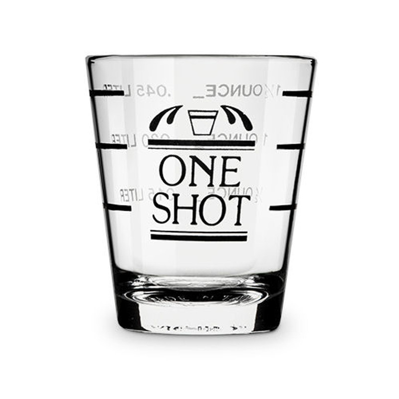 Triple Spouted Shot Glass 3 oz