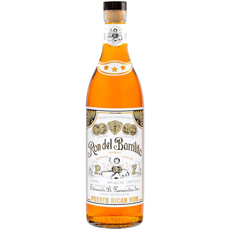 Ron del Barrilito 3 star Rum 750ml