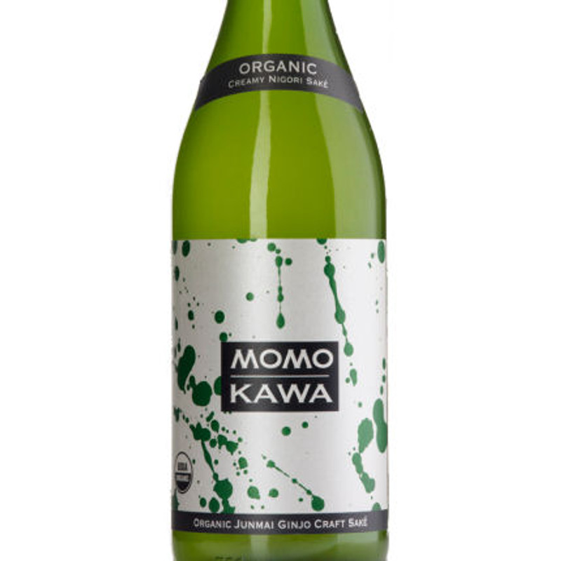 Momokawa Organic Nigori Junmai Ginjo Sake 375ml