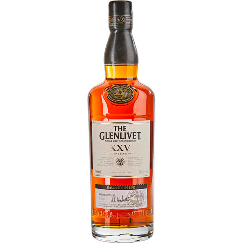 The Glenlivet XXV Speyside Single Malt Scotch 750ml