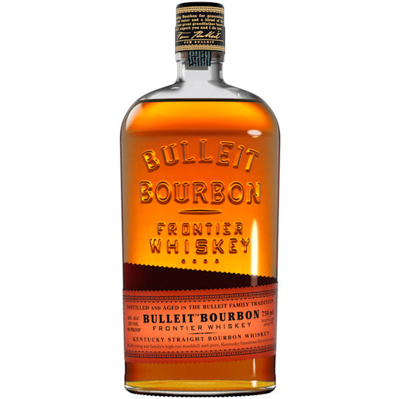 Bulleit Bourbon Kentucky Straight Bourbon Whiskey 750ml
