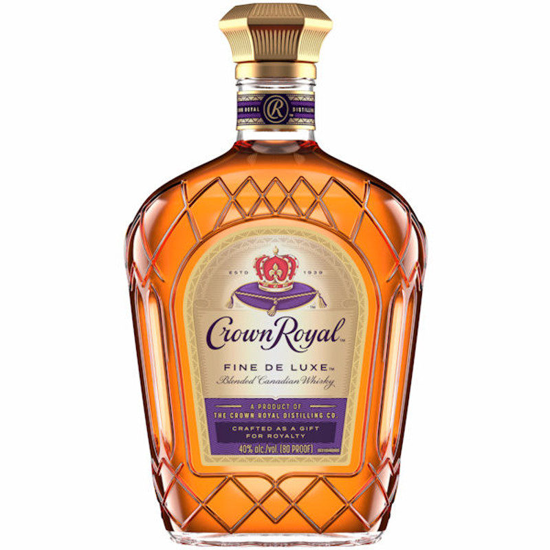 Crown Royal Fine DeLuxe Blended Canadian Whisky 750ml