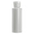 1 Oz Plastic Cylinder Bottles with Flip Top Pour Spout, Pack of 12