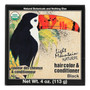Light Mountain Hair Color/conditioner - Organic - Black - 4 Oz
