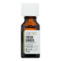 Aura Cacia - Essential Oil - Fresh Ginger - 0.5 Oz.