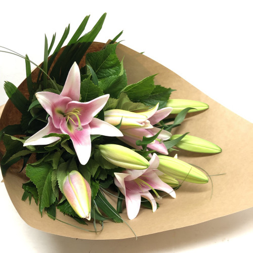 Eco Friendly Pink Oriental Lilies