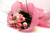 Assorted pink rose bouquet