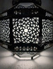 Hanging White Glass Lantern - LG082