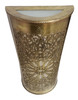 Half Cylinder Brass Wall Sconce - WL037