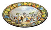 Large Tunisian Hand Painted Ceramic Fruit Bowl - CER-B009