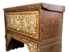 Moroccan Hand Carved Inlay Wooden Trunk - MOP-T009