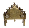 Carved Decorative Brass Candle Holder - HD081