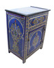 Hand Painted Wooden Night Stand - HP-CA032