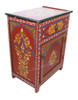 Hand Painted Wooden Night Stand - HP-CA032