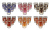 Moroccan Tea Glasses with Gold Motif Design - TG010