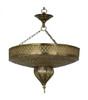 Brass Chandelier with Soft White Film Paper - CH224