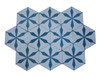 Hexagon Shaped Moroccan Cement Tile - CT096