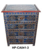 Moroccan Hand Painted Nightstand - HP-CA041