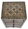 Small Handmade Syrian Nightstand - MOP-CA005