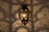 Hanging Lantern with Multi Color Glass - LIG337