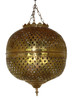 Honeycomb Design Brass Lanterns - LIG338