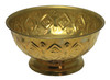 Hand Designed Brass Bowl - HD197