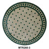 24 Inch Moroccan Round Tile Table Top - MTR260